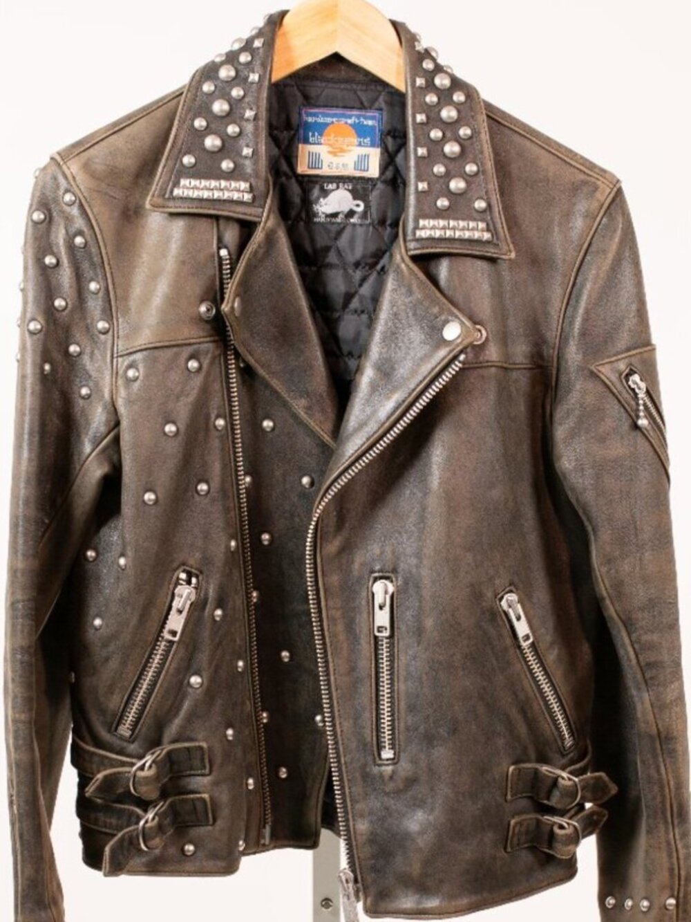 Blackmeans Olive Leather Jacket – Exclusive Posh Live Show Item (LØREN) – Size M